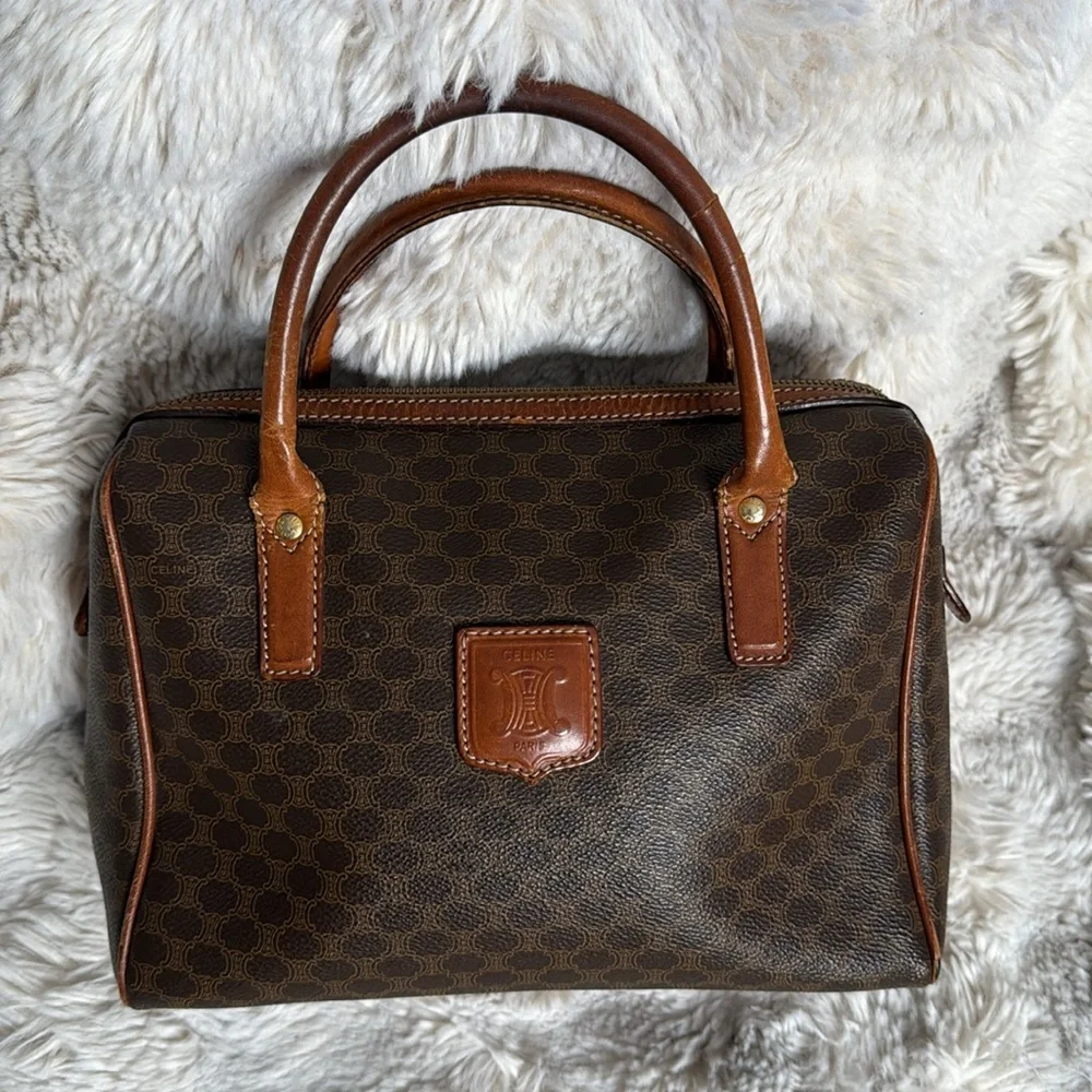 CELINE MONOGRAM HANDBAG - Picture 1 of 14